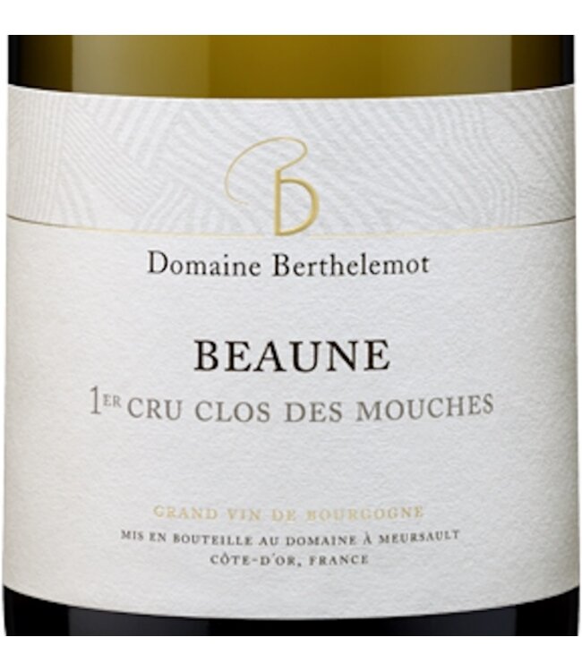 Berthelemot Beaune 1e Cru Clos des Mouches duurzaam geteeld