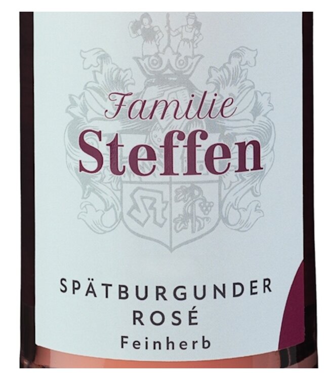 Steffen Spatburgunder Rosé Feinherb