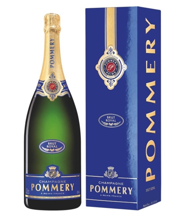 Champagne Pommery Brut Royal Magnum (incl Gift Box)