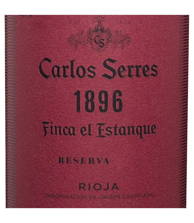Carlos Serres El Estanque DOC Rioja Reserva Tinto