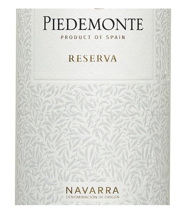 Bodegas Piedemonte DO Navarra Reserva