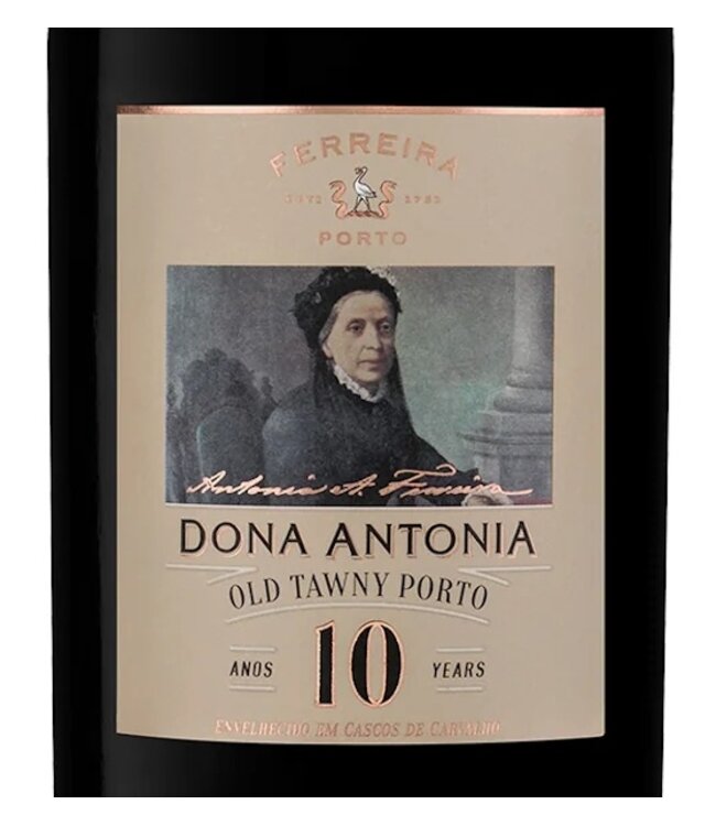 Ferreira Dona Antonia 10 Years Old Tawny giftbox + glazen