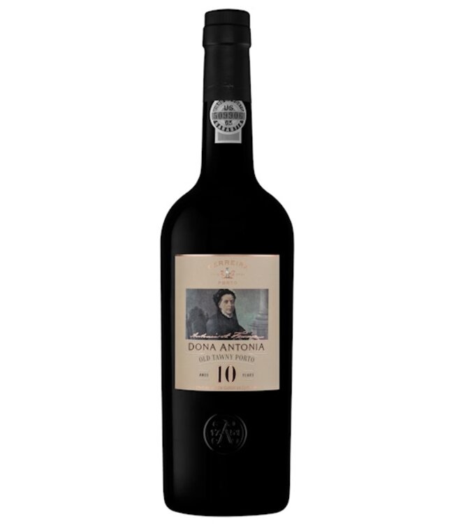 Ferreira Dona Antonia 10 Years Old Tawny giftbox + glazen
