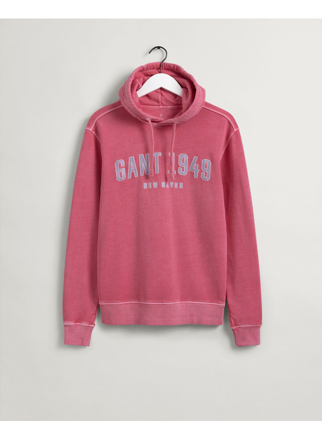 Sweater hoodie Gant met logo watermeloen