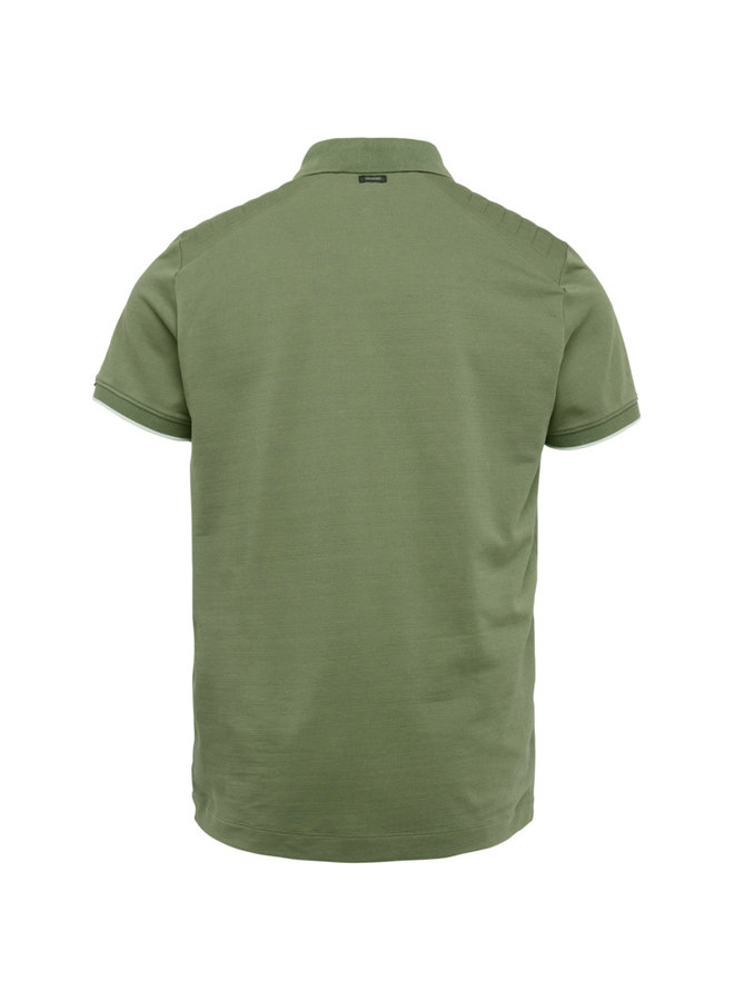 Polo korte mouw pique groen Vanguard