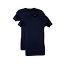 T-shirt 2 pack Alan Red Vermont v-hals navy