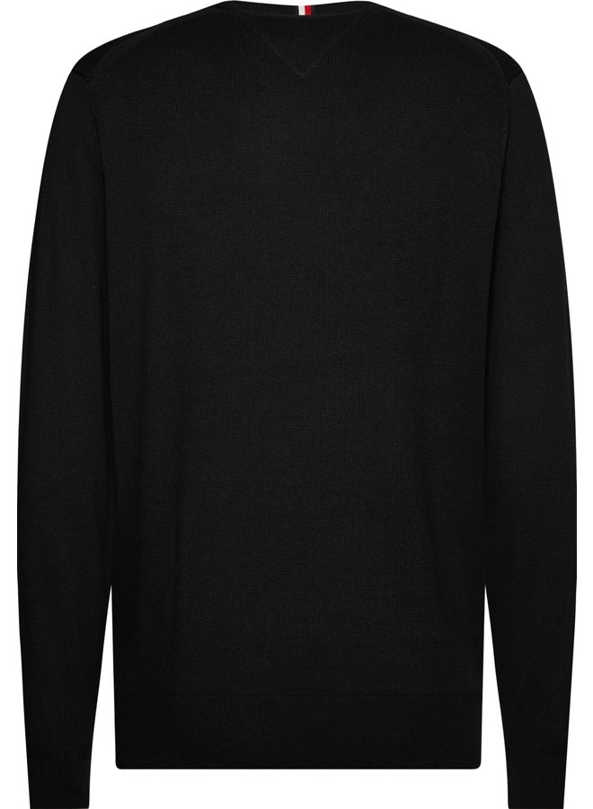 Tommy Hilfiger pullover pima cotton cashmere zwart