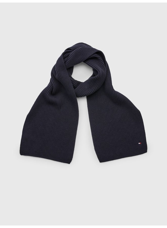 Shawl essential flag knitted navy