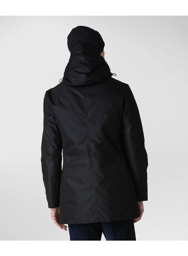 Peuterey winterjas Piaza parka navy