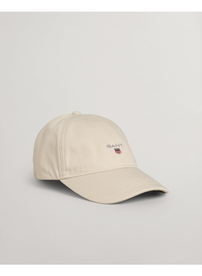 Gant cap met logo beige