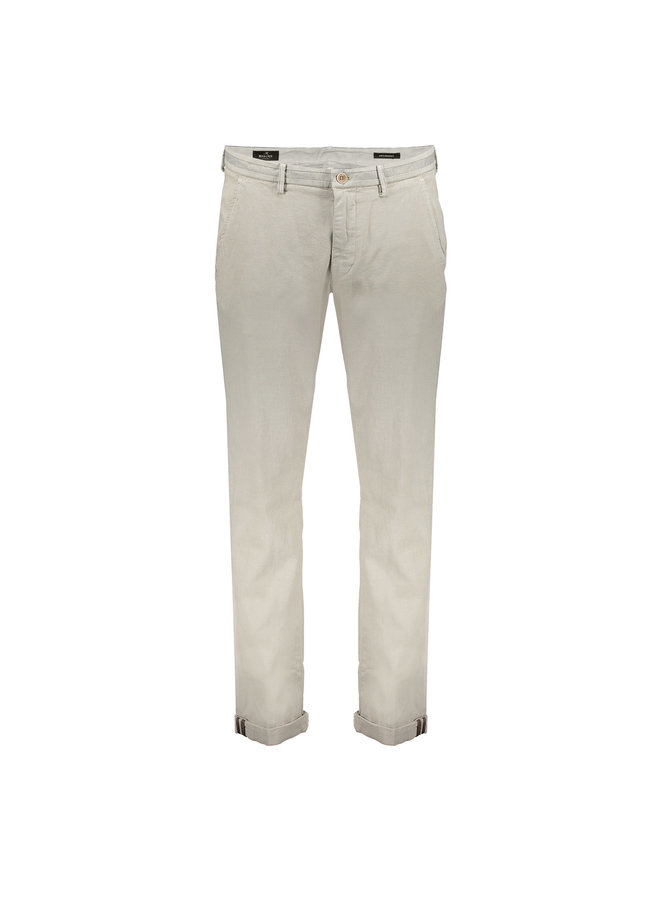 Chino broek Torino university birdseye beige