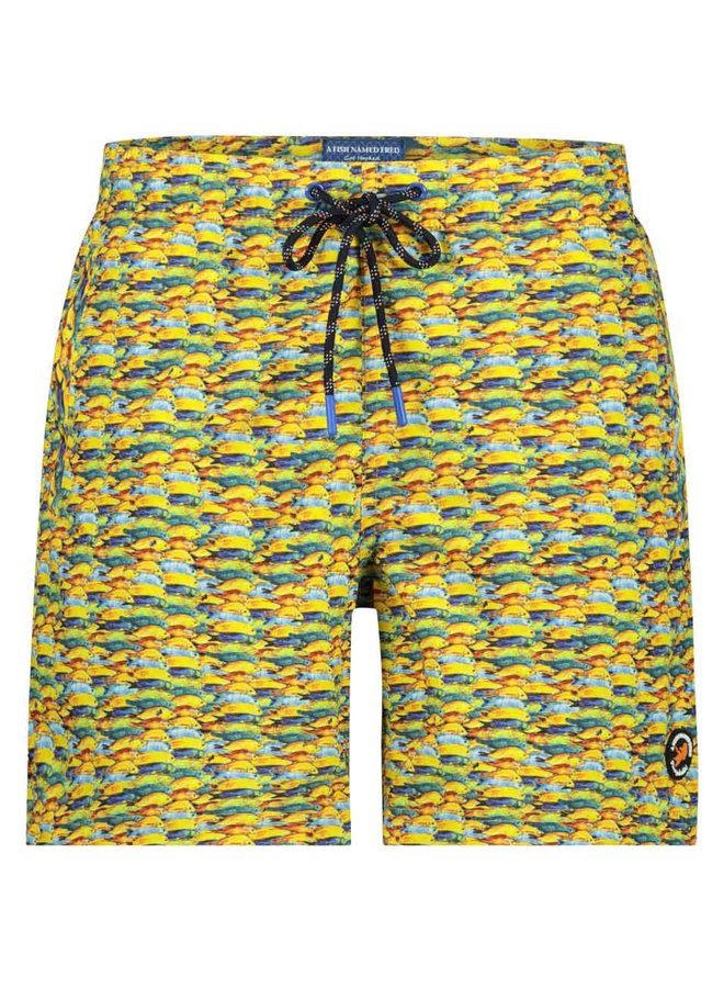 Zwemshort all overfish ruby multicolour