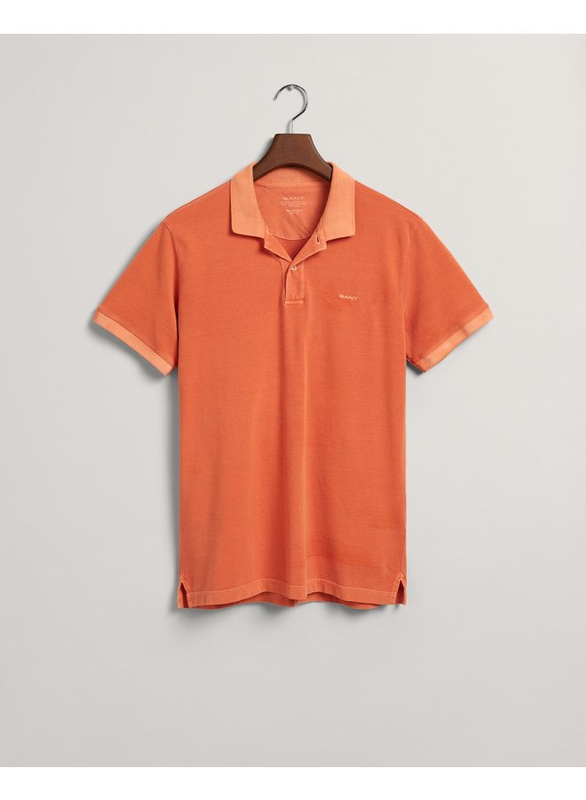 Gant sunfaded polo korte mouw Apricot Orange