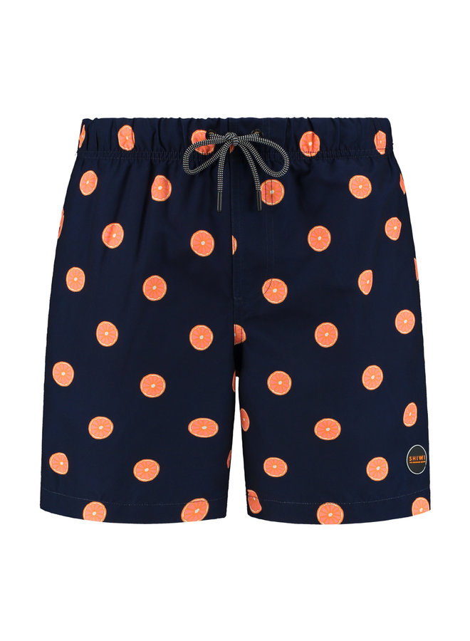 Shiwi zwemshort heren citrus print navy