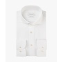 Profuomo overhemd Japanese knitted shirt wit