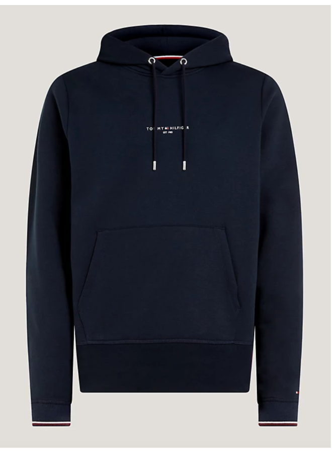 Tommy Hilfiger hoodie met logo navy