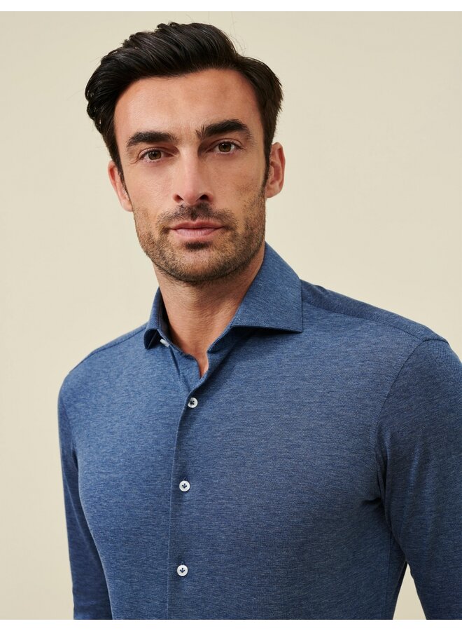 Cavallaro overhemd jersey Cirino blue