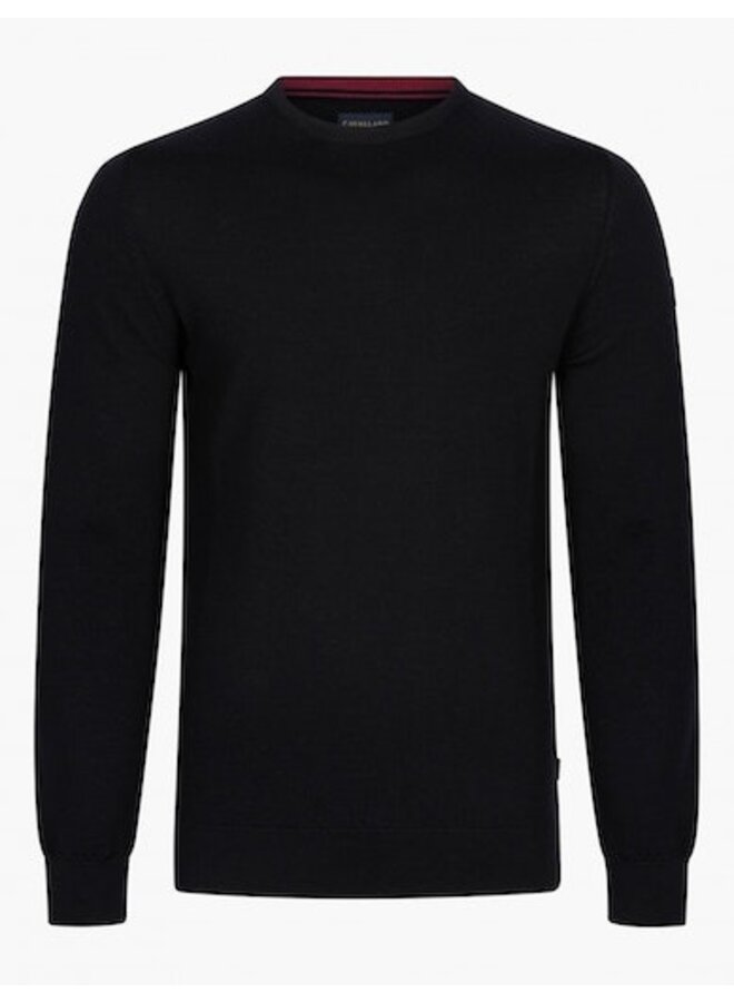 Cavallaro pullover ronde hals Merino black