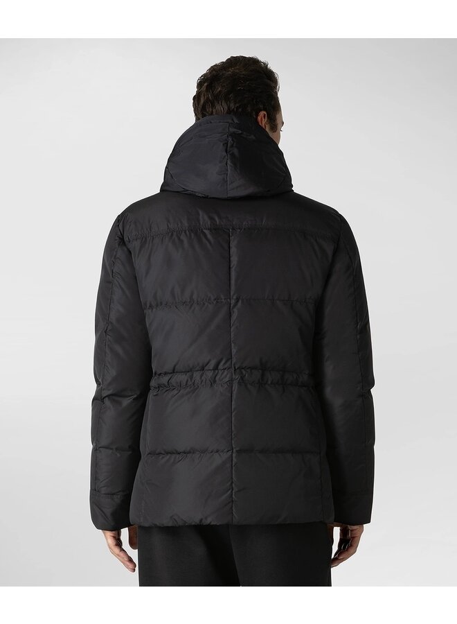 Peuterey winterjas Kasa Fur Military jacket zwart