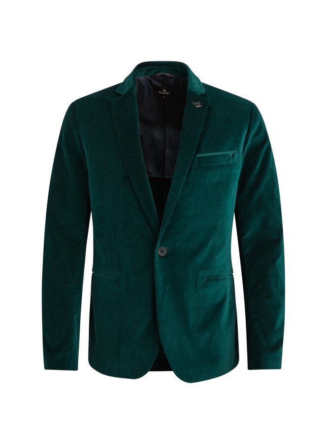 Vanguard blazer velours groen