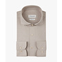 Profuomo overhemd Japanese knitted shirt beige