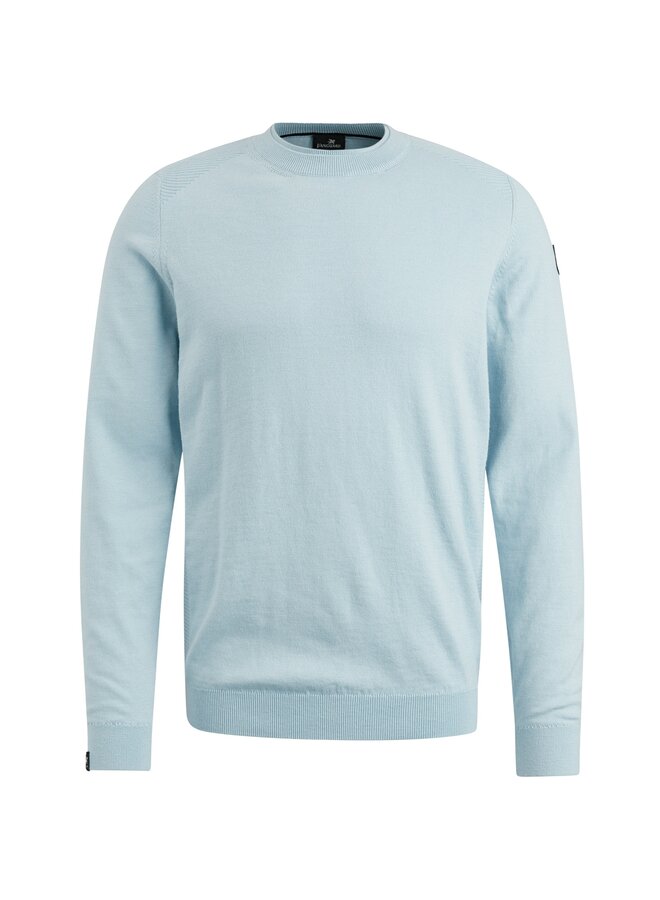 Vanguard pullover ronde hals Cashmere blue