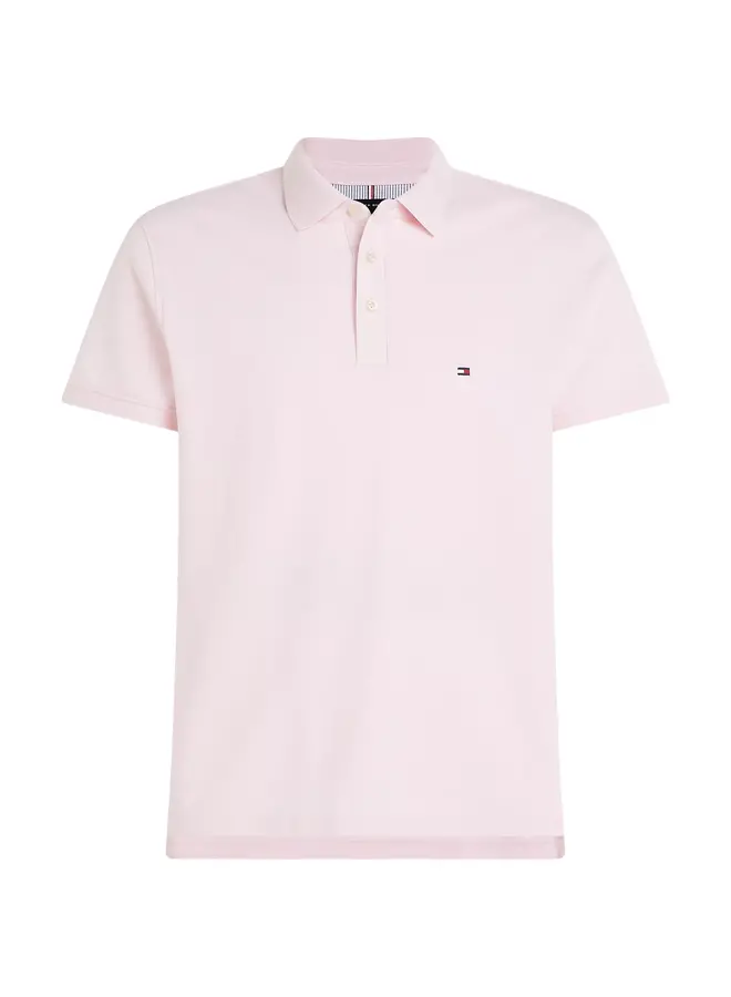 Tommy Hilfiger 1985 polo shirt slim fit oud roze
