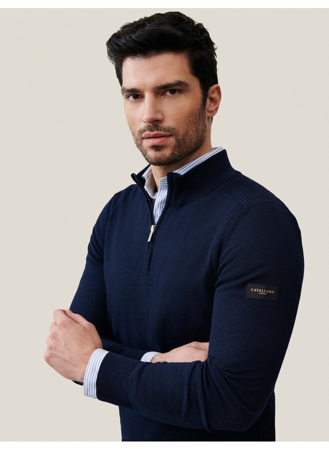 Cavallaro Palio pullover met rits