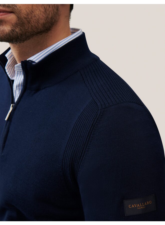 Cavallaro Palio pullover met rits