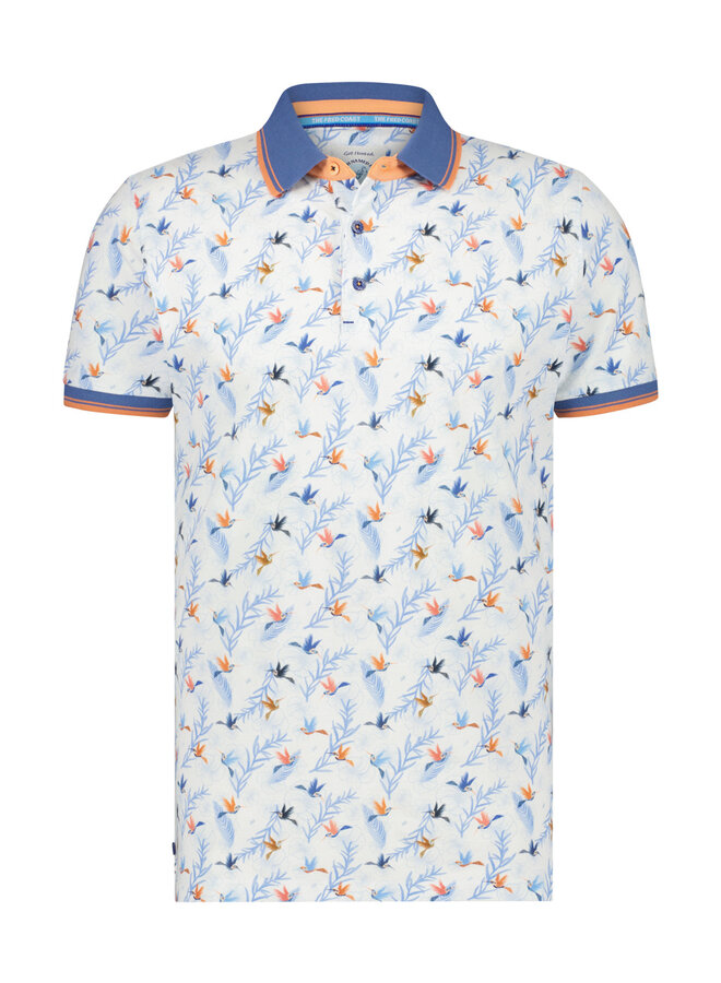 A Fish named Fred hummingbird polo floral