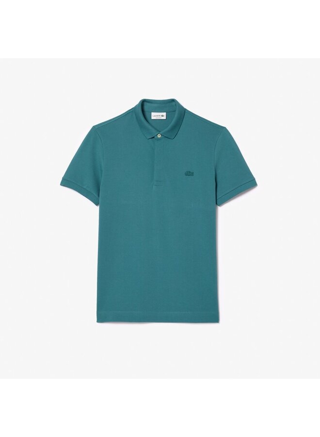 Lacoste Paris polo edition pique zeegroen