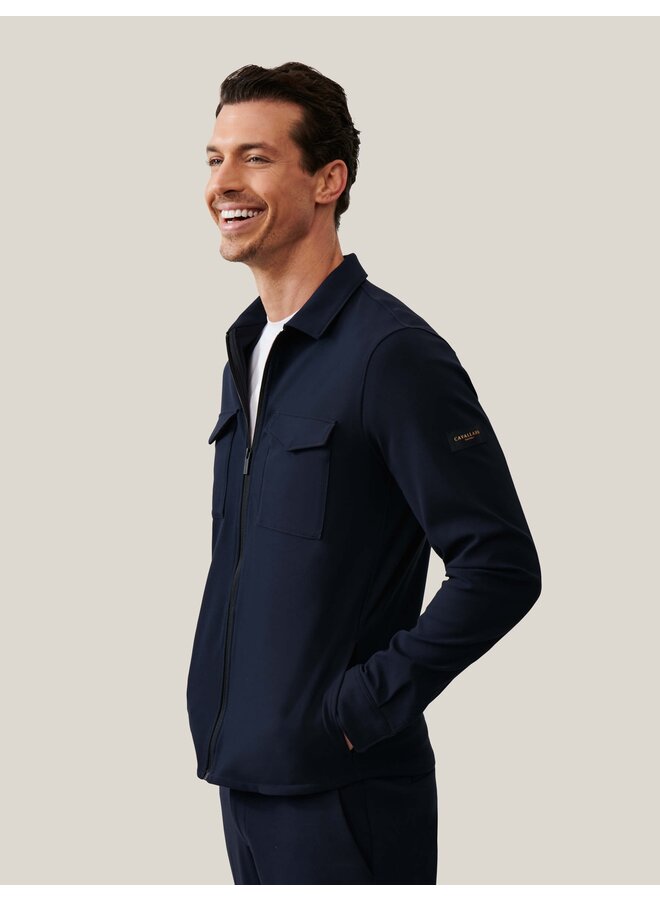 Cavallaro Napoli Zerino overshirt navy