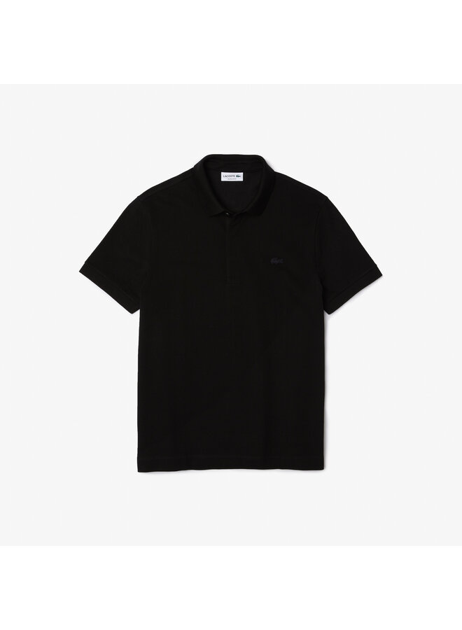 Lacoste Paris polo edition pique zwart