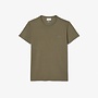 Lacoste t-shirt ronde hals pimakatoen khaki