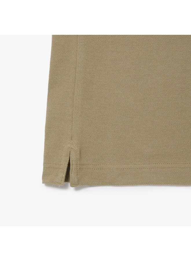 Lacoste slimfit polo pique beige