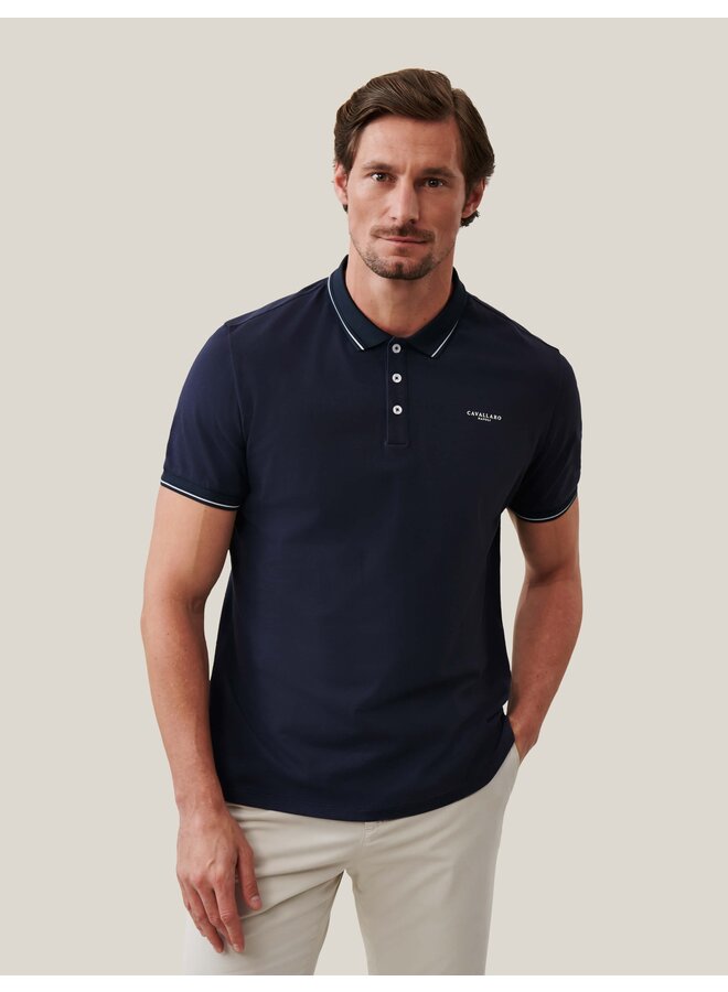 Cavallaro Andrio polo navy