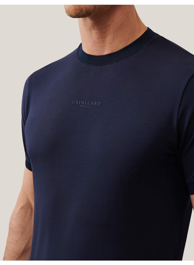 Cavallaro t-shirt Darenio dark blue