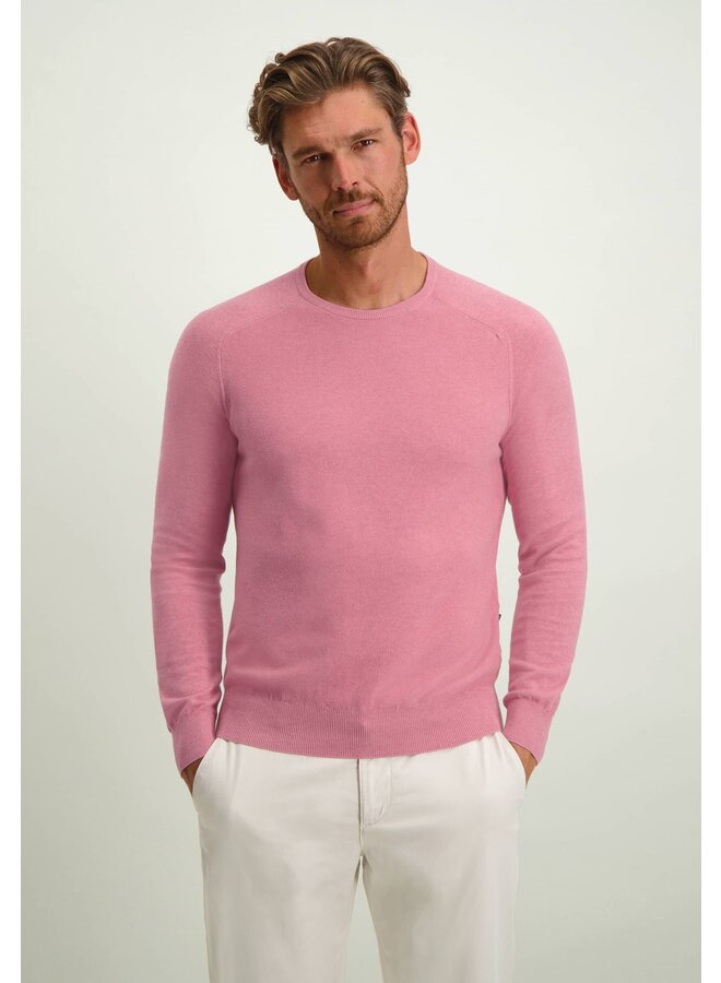 State of Art pullover ronde hals roze