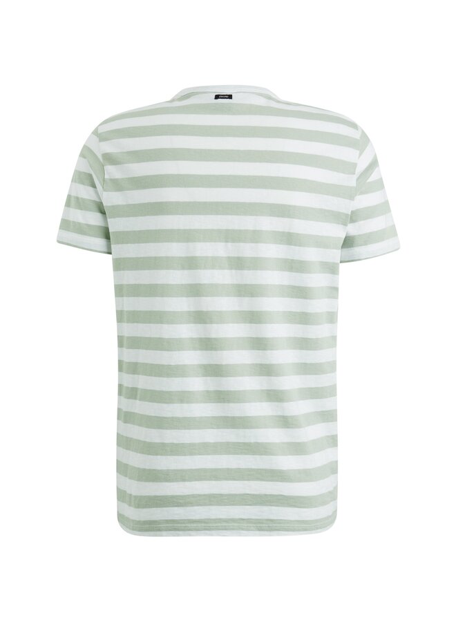 Vanguard streep t-shirt groen