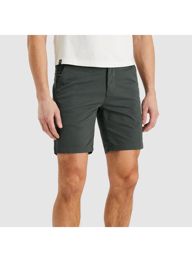 Vanguard short V65 fine twill donker groen