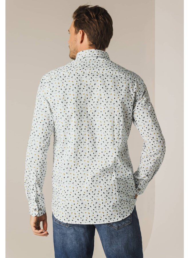 State of Art shirt lange mouw print
