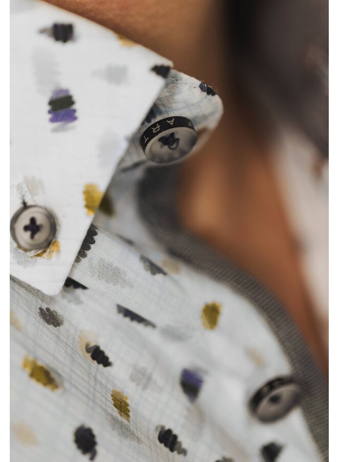 State of Art shirt lange mouw print