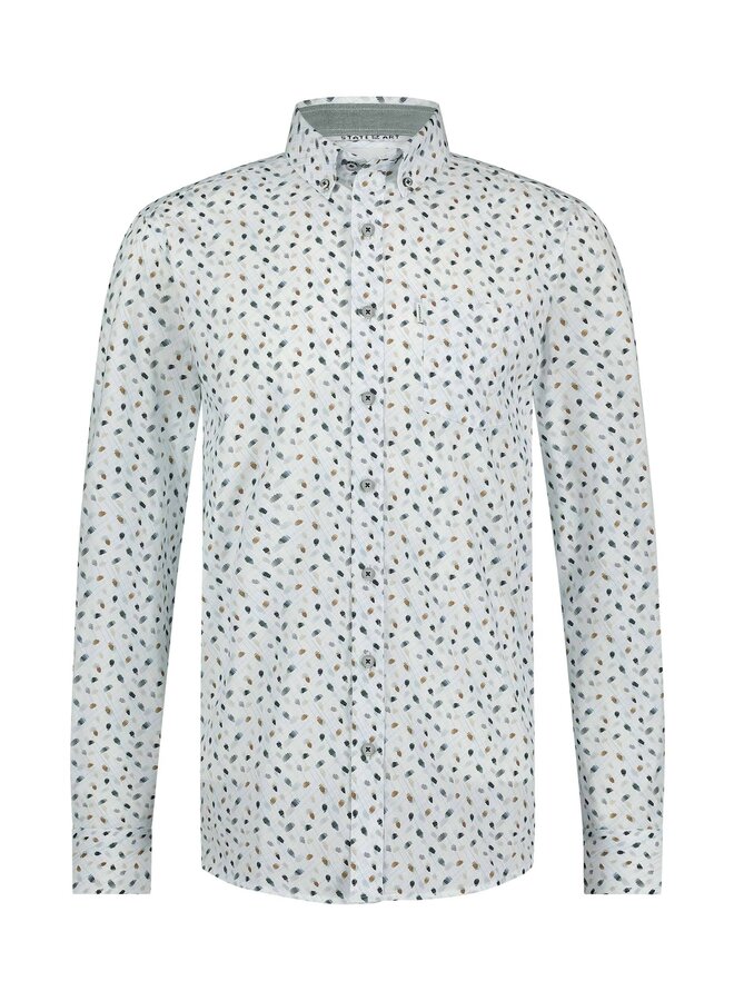 State of Art shirt lange mouw print