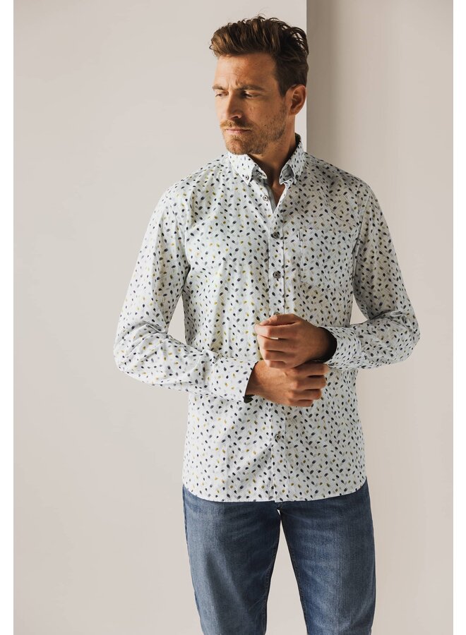 State of Art shirt lange mouw print