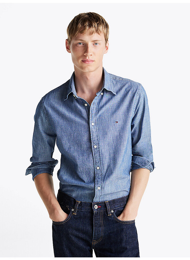 Tommy Hilfiger overhemd chambray