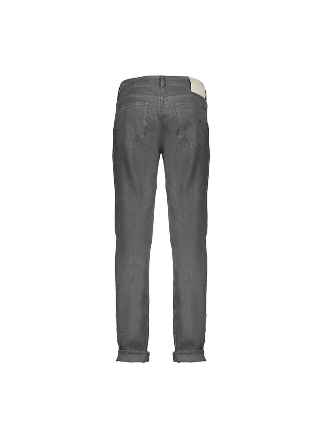 Rehash 5 pocket katoenen broek Rubens-z grijs