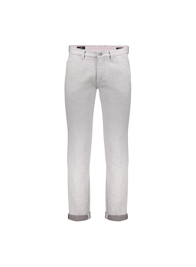 Masons chino wollook visgraad licht grijs