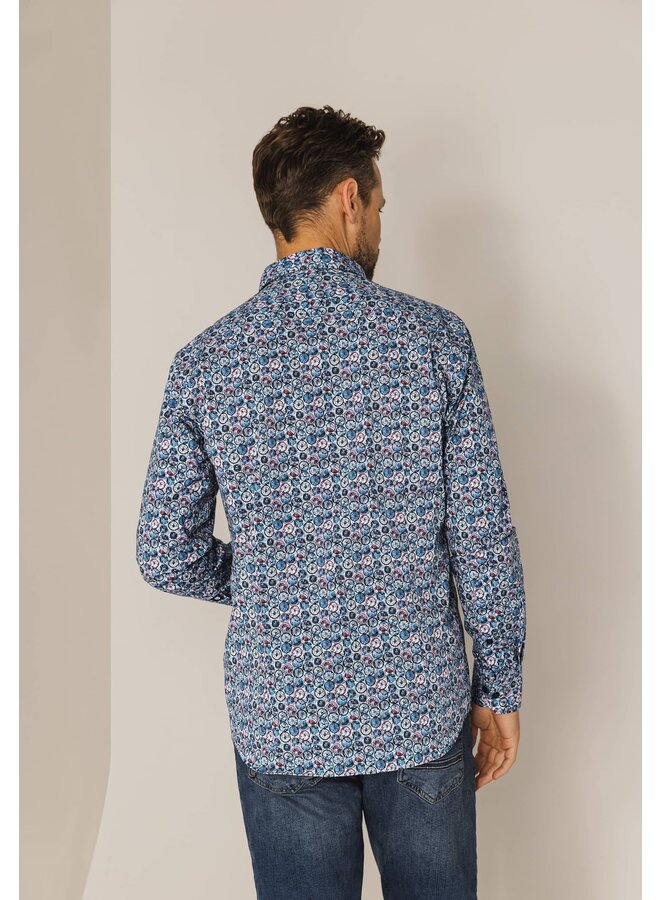 State of Art shirt lange mouw fancy print