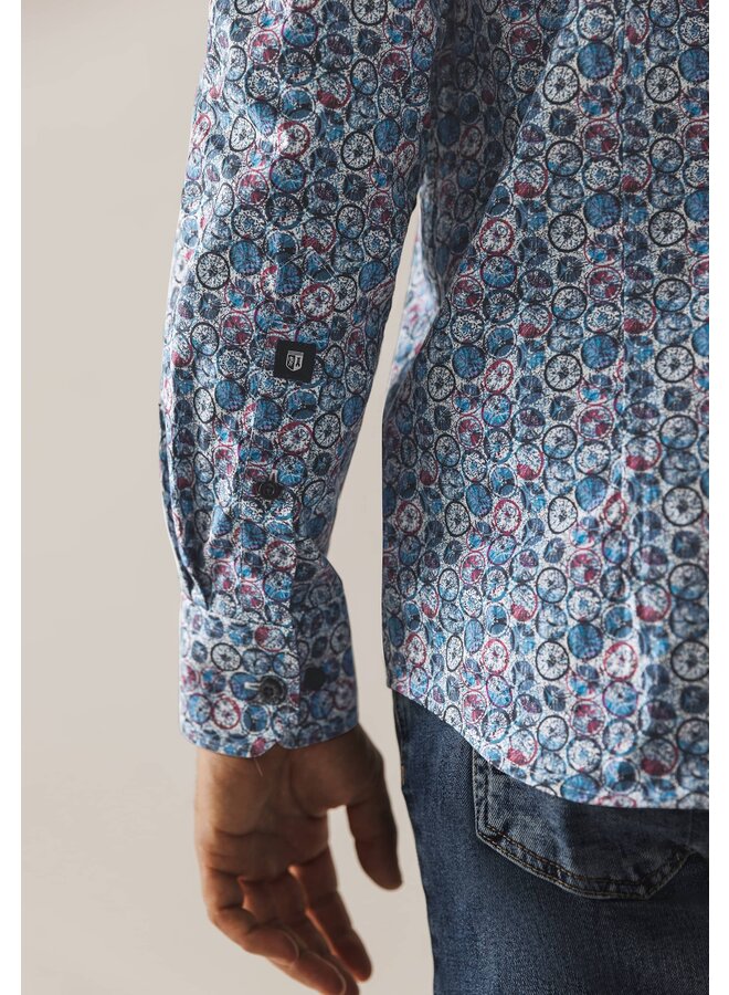State of Art shirt lange mouw fancy print