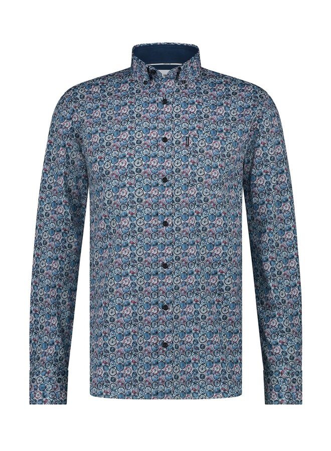 State of Art shirt lange mouw fancy print
